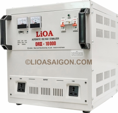 Ổn áp LiOA 10KVA dải 50V DRII-10KVA model 2019