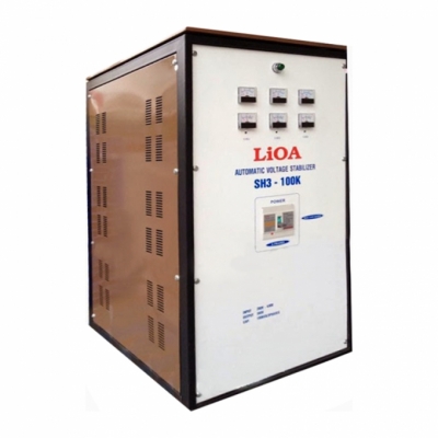 Ổn áp 3P khô SH3 LiOA SH3-100K 100kVA (Trắng)