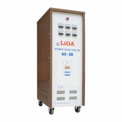 Ổn áp 3P khô SH3 LiOA SH3-30K 30kVA (Nâu)
