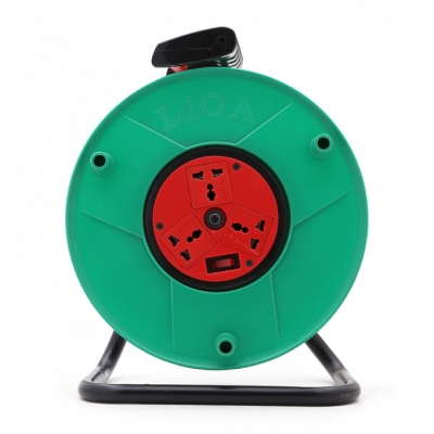 Ổ cắm Rulo chống xoắn dây LiOA QTX2025 20m x 2
