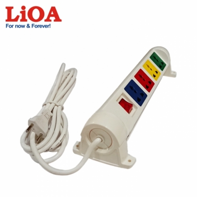 Ổ cắm kéo dài đa năng xoay 4 ổ cắm LiOA 4D32WN2X - 4D32WN2X