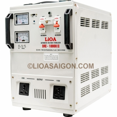 Ổn áp 1P DRI LiOA DRI-10000 10kVA (Nâu đậm)
