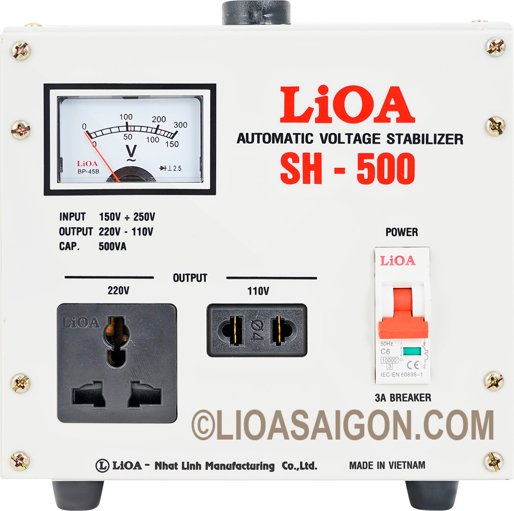 ổn áp lioa 0.5kva