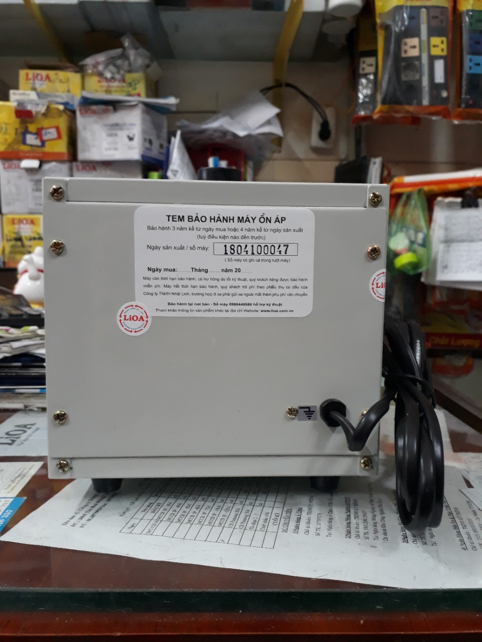 ổn áp lioa 1000w